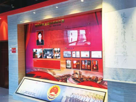 宛城區(qū)檢察院展廳設計(jì)制(zhì)作(zuò)安裝（9）